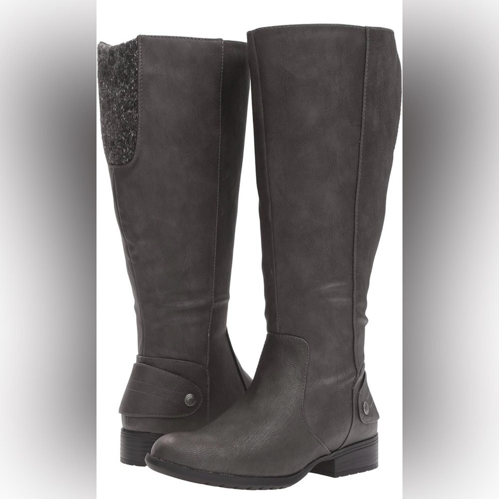 NWOT Lifestride Xandy Riding Boots Size 9 Wide Calf